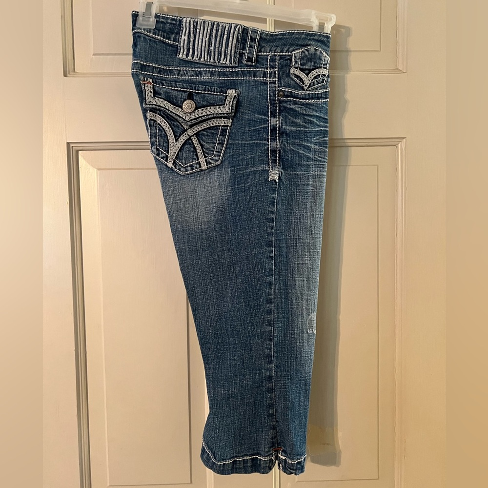 👖💙 Hydraulic capri jeans - size 5/6 - Picture 3 of 8